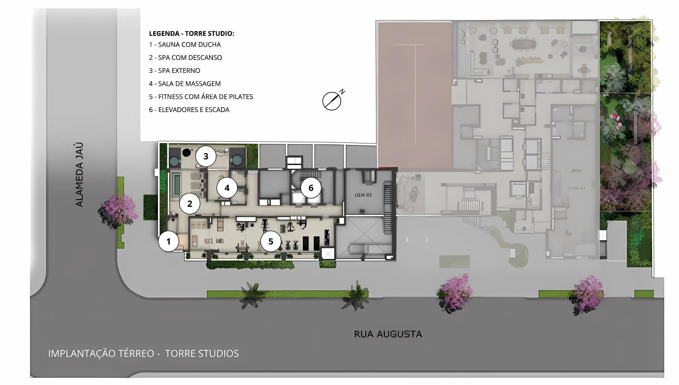 Planta do Condomínio